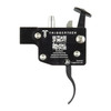 TriggerTech TI0-SBB-13-TNP Adjustable Trigger for Tikka T3, T3x, T1x - Precision Shooting Upgrade, close-up of the black metal trigger with adjustments and screws.