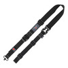 Allen Company 8493 Soft Gun Case – Durable, Stylish Firearm Protection with Adjustable Fit, image of a black adjustable gun strap with buckles and logo.