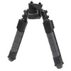 Allen Company 5203 Helix Low-Profile Rifle Bipod, lightweight tactical shooting stability with M-LOK mount, showing its compact design and adjustable legs for firearm stability.