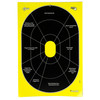 Allen Company 15220-30 Target - Precision Shooting Paper for Enhanced Accuracy & Visibility, black shooting target with white scoring zones and instructions, yellow border.