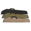Allen Company Durango Gun Case 269-46, USA Made with Dense Foam Padding in Earth Tone Colors, black, green, and tan, with sturdy handles and full-length zippers.