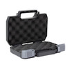 Allen Company 20177 Hardshell Pistol Case, durable polymer construction with egg-crate foam interior for secure storage of handguns up to 9 inches, featuring a lockable design and molded handle for portability.