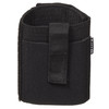 Allen Company 44255 Hideout Ankle Holster - Ambidextrous, Adjustable & Breathable Concealed Carry Solution, black fabric ankle holster with secure straps and Velcro closure for firearm safety and concealment.
