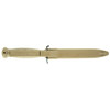 GLOCK KD039179, tactical combat knife with a beige handle and a fixed blade.
