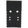 GLOCK 74008, a black plastic magazine base plate with multiple holes for attachment and marked with model number 74008.