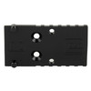GLOCK 74009 MOS Adapter Plate 02 for Gen 5, black metal gun accessory with multiple screw holes for mounting compatible optics, enhances shooting accuracy.
