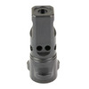 Breek Arms BRK4330 Echo Muzzle Brake & Breek-LOK 3QD Suppressor Attachment, precision firearm accessories designed for 14.5-inch barrels, showcasing a black, metal muzzle device with multiple holes for optimal performance.