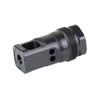 Breek Arms BRK4430 Ultra-Compact Muzzle Brake for 223/5.56, black metal, precision performance, reduced recoil, firearm accessory