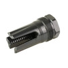 Breek Arms BRK4415 Compact 3-Prong Suppressor, Precision Muzzle Control for 223/5.56, black firearm accessory with threaded connection for rifles.