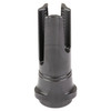 Breek Arms BRK4316 - 3QD Suppressor Attachment with Scorch Flash Hider for Enhanced Firearm Performance, close-up image of the black firearm accessory with detailed design.
