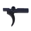 Guntec USA AR-15 Trigger & Hammer Kit, US Made Steel, 5.56 Cal, Matte Black Finish, image of black firearm trigger and hammer components.