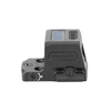 Holosun Technologies Holosun EPS-CORE-RD-MRS Enclosed Red Dot Sight, compact optics for modern pistols with multi-reticle system, black enclosed reflex sight with adjustable brightness controls.