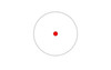 Holosun Technologies Holosun HS407C-X3-RD Red Dot Sight – Red reticle within a circular sight window for precision target acquisition.