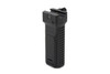 Strike Industries SI-AR-BIPOD Strike Bipod Grip (Picatinny), black tactical firearm bipod grip with textured surface and Picatinny mount