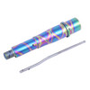 Guntec USA BAR-5.5-RPVD-TD 5.5" 5.56mm 1:5 Twist Contour 4150 Barrel With Gas Tube (Rainbow PVD Coated) (Tie Dye Pattern)