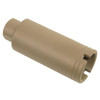 Guntec USA CONE-FH-S-308-E Guntec USA CONE-FH-S-308-E AR-10 .308 Cal Slim Line Cone Flash Can (Flat Dark Earth) CONE-FH-S-308-E