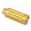 Guntec USA CONE-FH-S-GEN2-GOLD AR-15 Slim Line Cone Flash Can (Gen 2) (Anodized Gold)