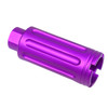 Guntec USA CONE-FH-S-GEN2-PURPLE AR-15 Slim Line Cone Flash Can (Gen 2) (Anodized Purple)