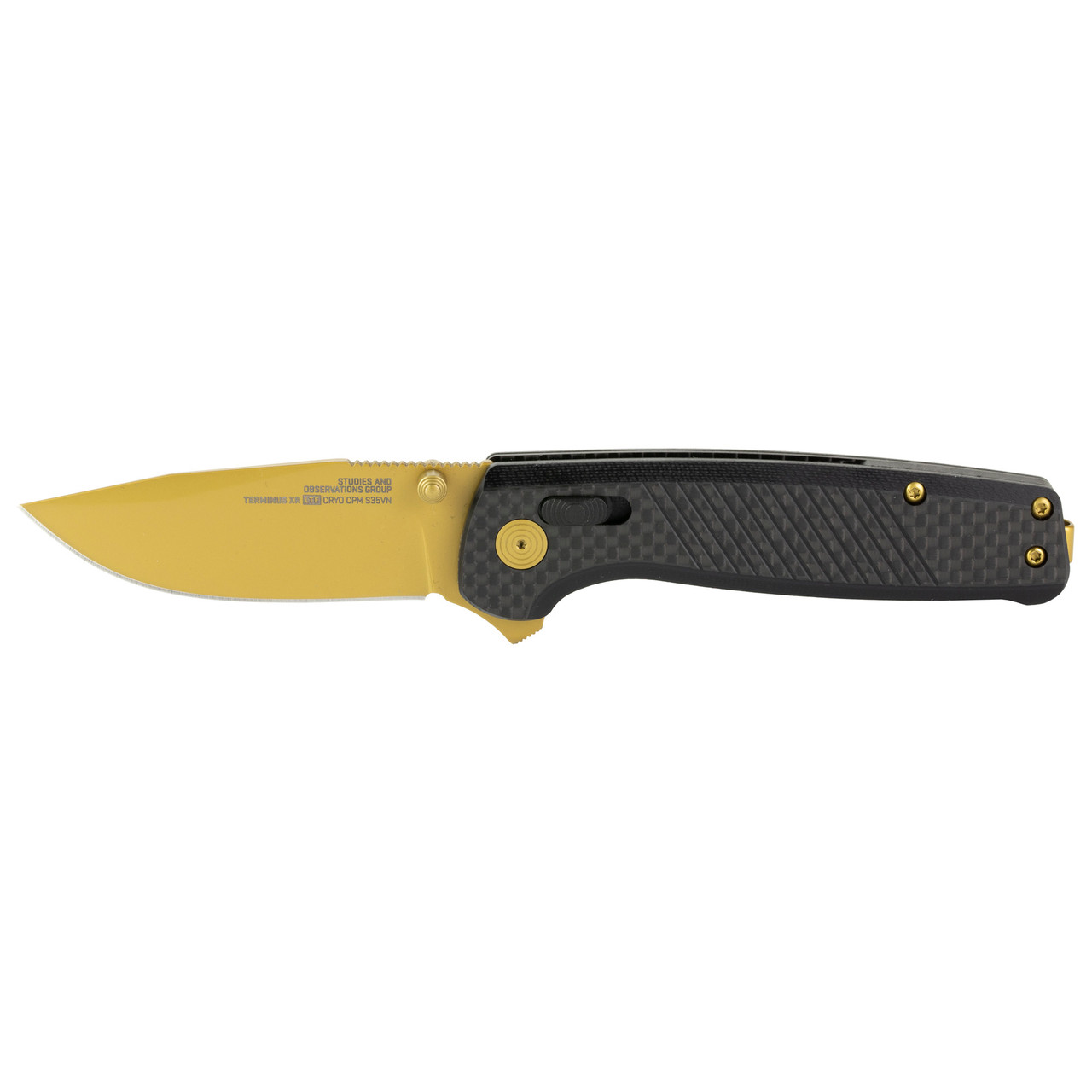 SOG Knives & Tools SOG-TM1033-BX Terminus Xr Lte Gld/blk 2.95