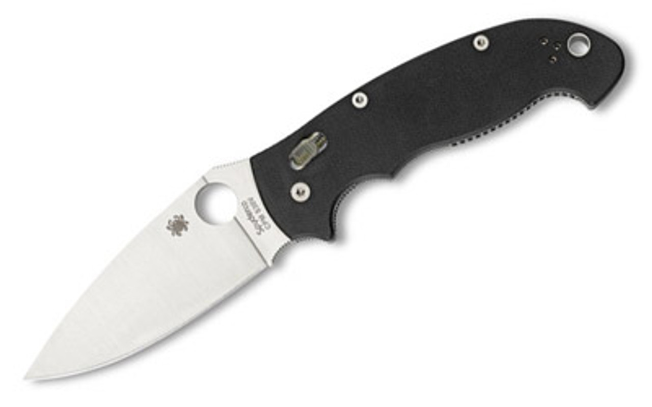 Spyderco C95GP2 Manix 2 Xl Blk G10 Plain Edge