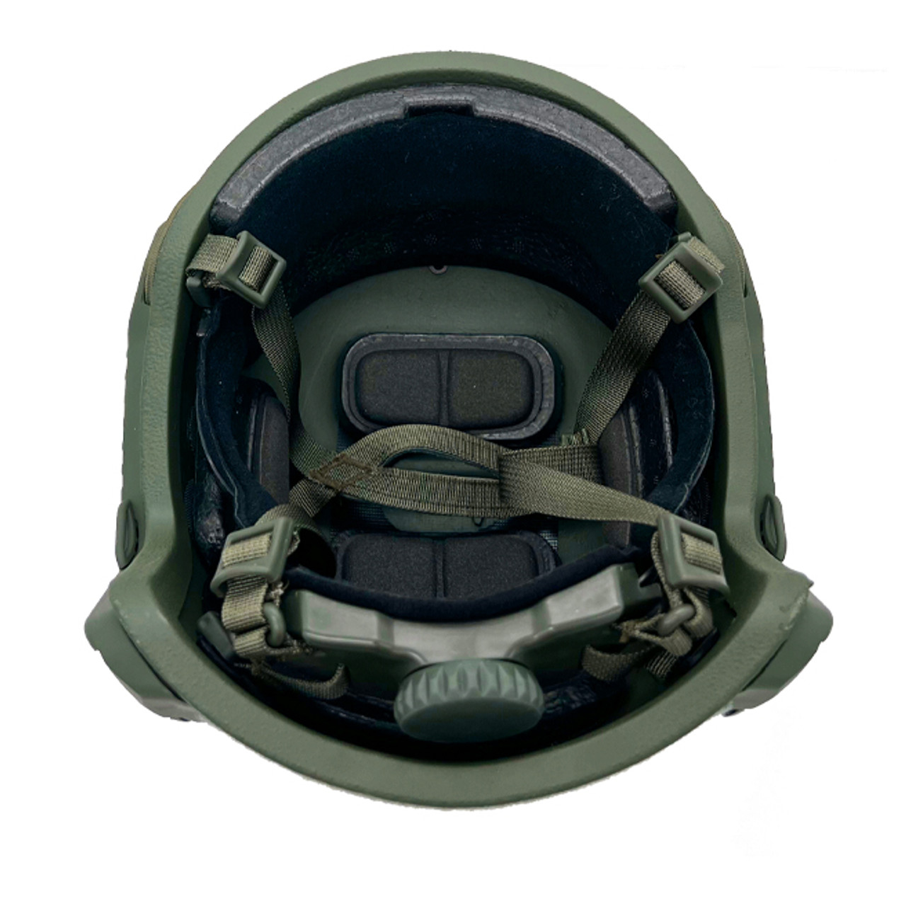 NcSTAR Ballistic Fast Helmet Rated at Level IIIA Protection Green Medium - XLarge