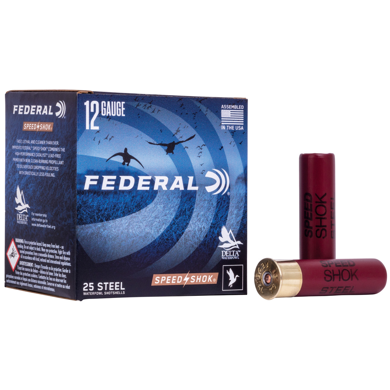 Federal WF134 2 Speed Shok 12ga 3.5" #2 25/250 - FEWF1342
