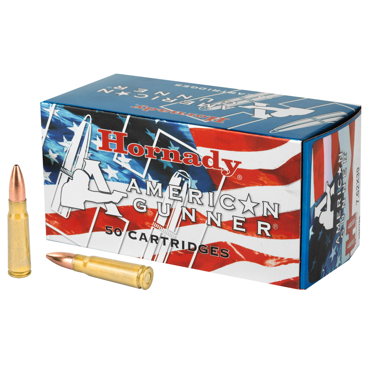 Hornady 80786 Ag 7.62x39 123gr Hpmatch50/500