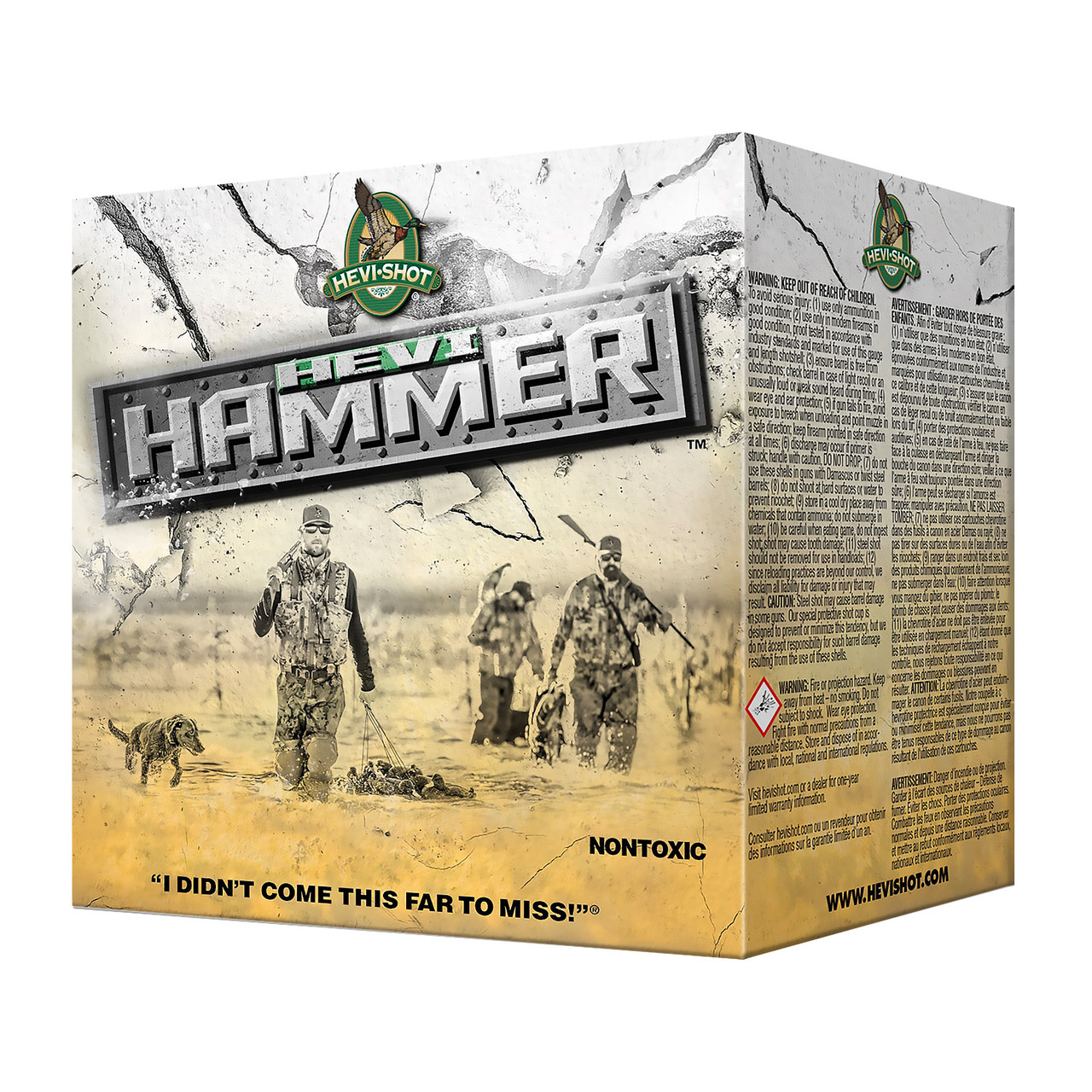 HEVI-Shot HS28003 Hammer 12ga 3" #3 25/250