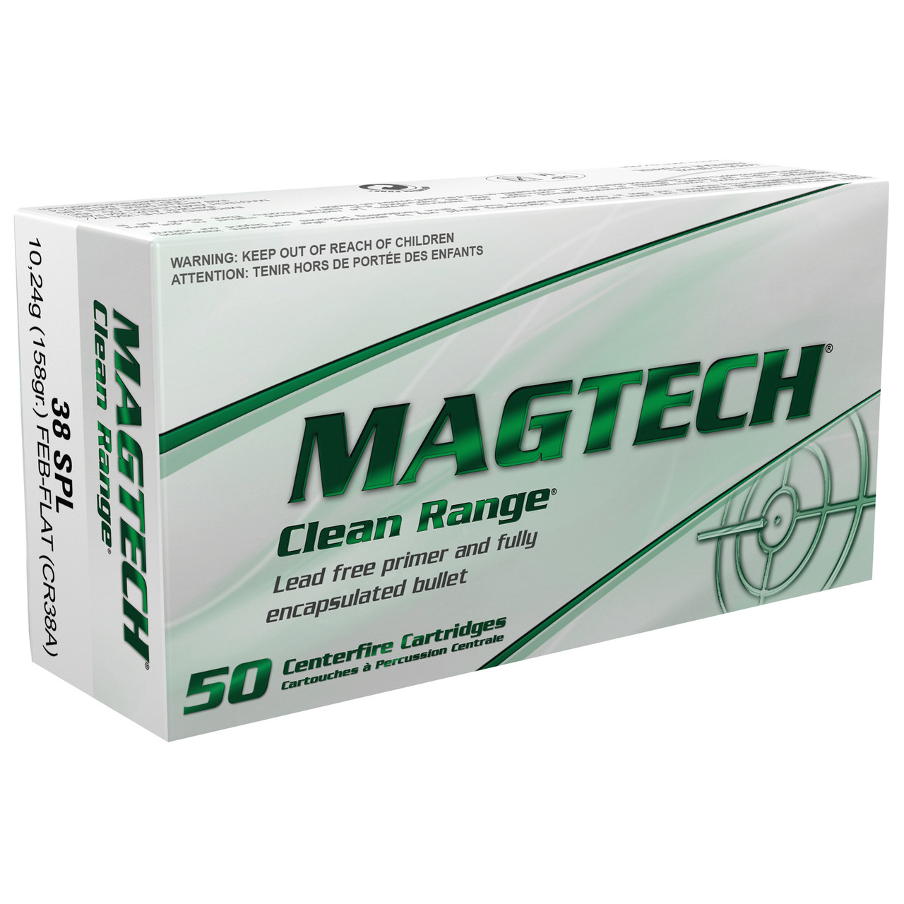 Magtech CR38A 38 Spl 158gr Feb Cln 50/1000