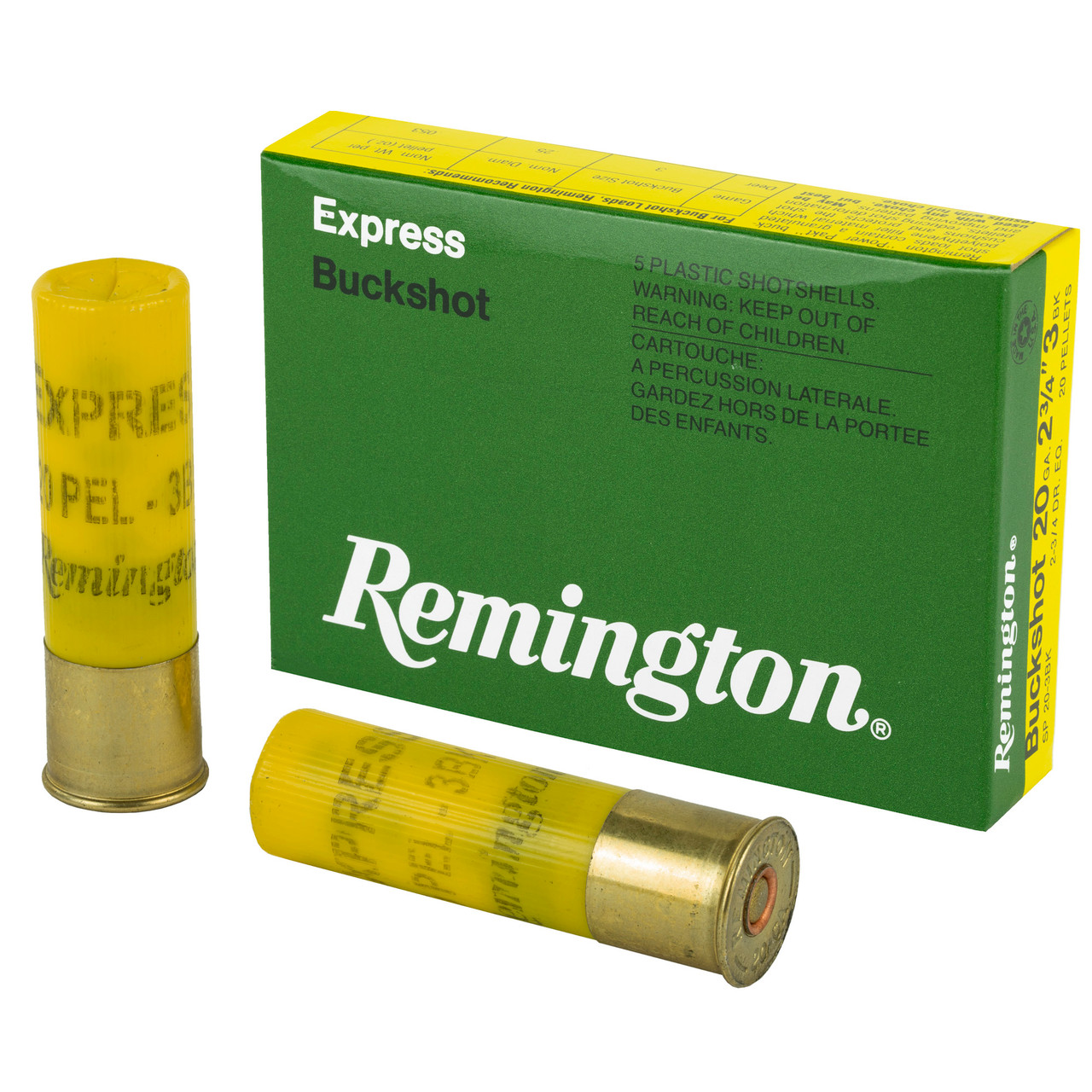 Remington 20630 Exp 20ga 2.75" 3 Bck 5/250