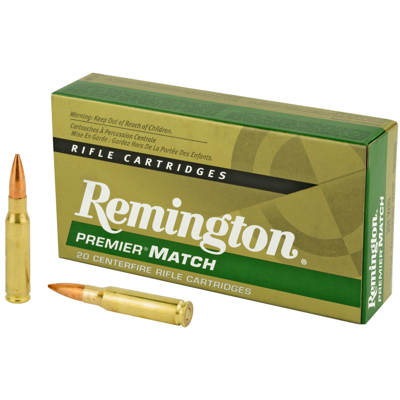 Remington 21486 Matchking 308win 175gr Bthp 20/