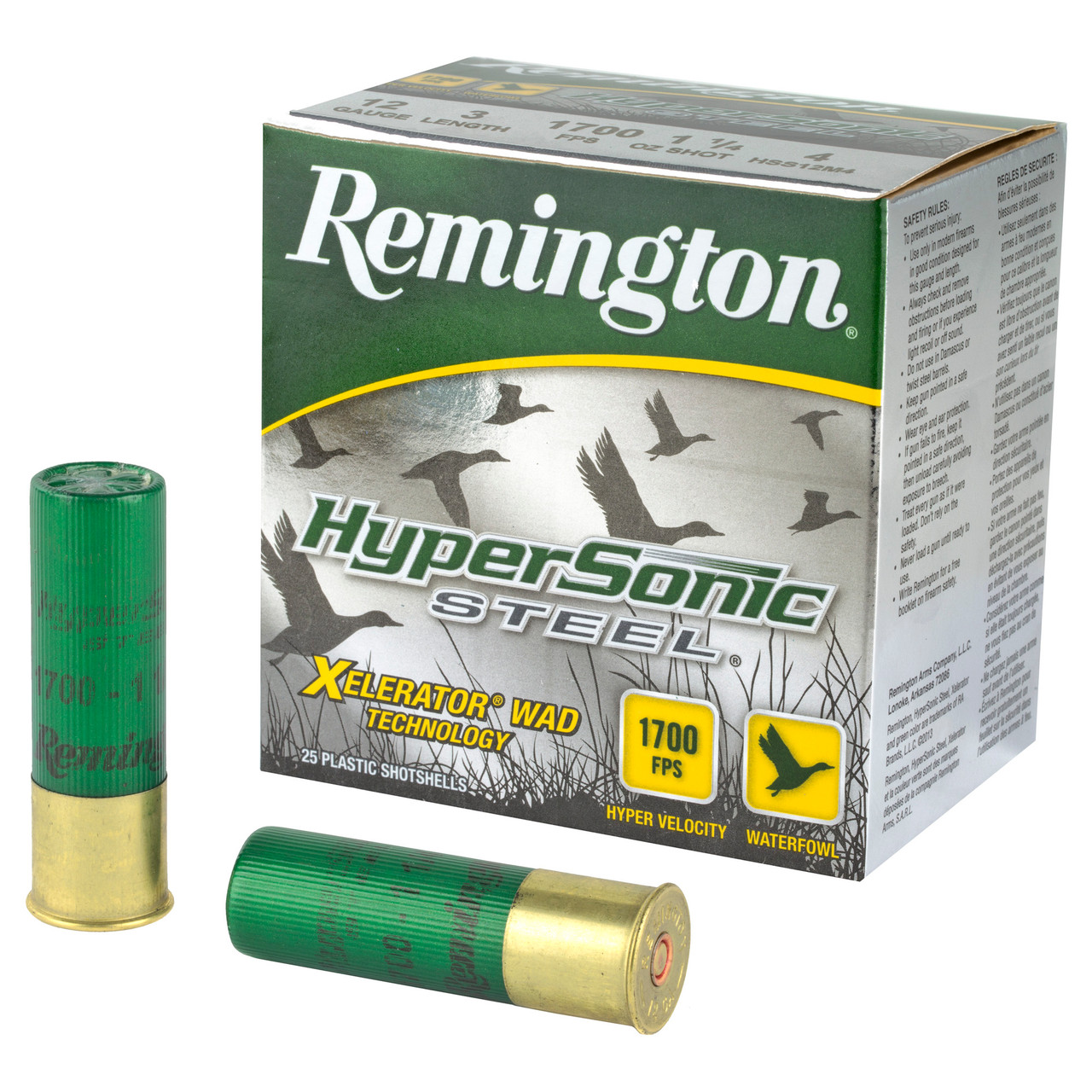 Remington 26777 Hypsnc Stl 12ga 3" #4 25/250