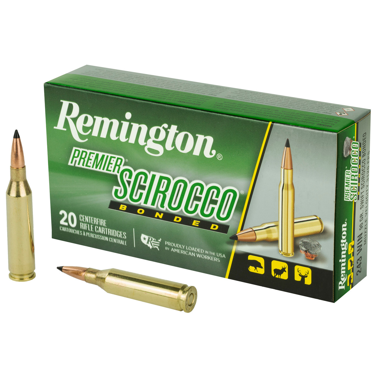 Remington 29320 Swift Scr 243win 90gr 20/200