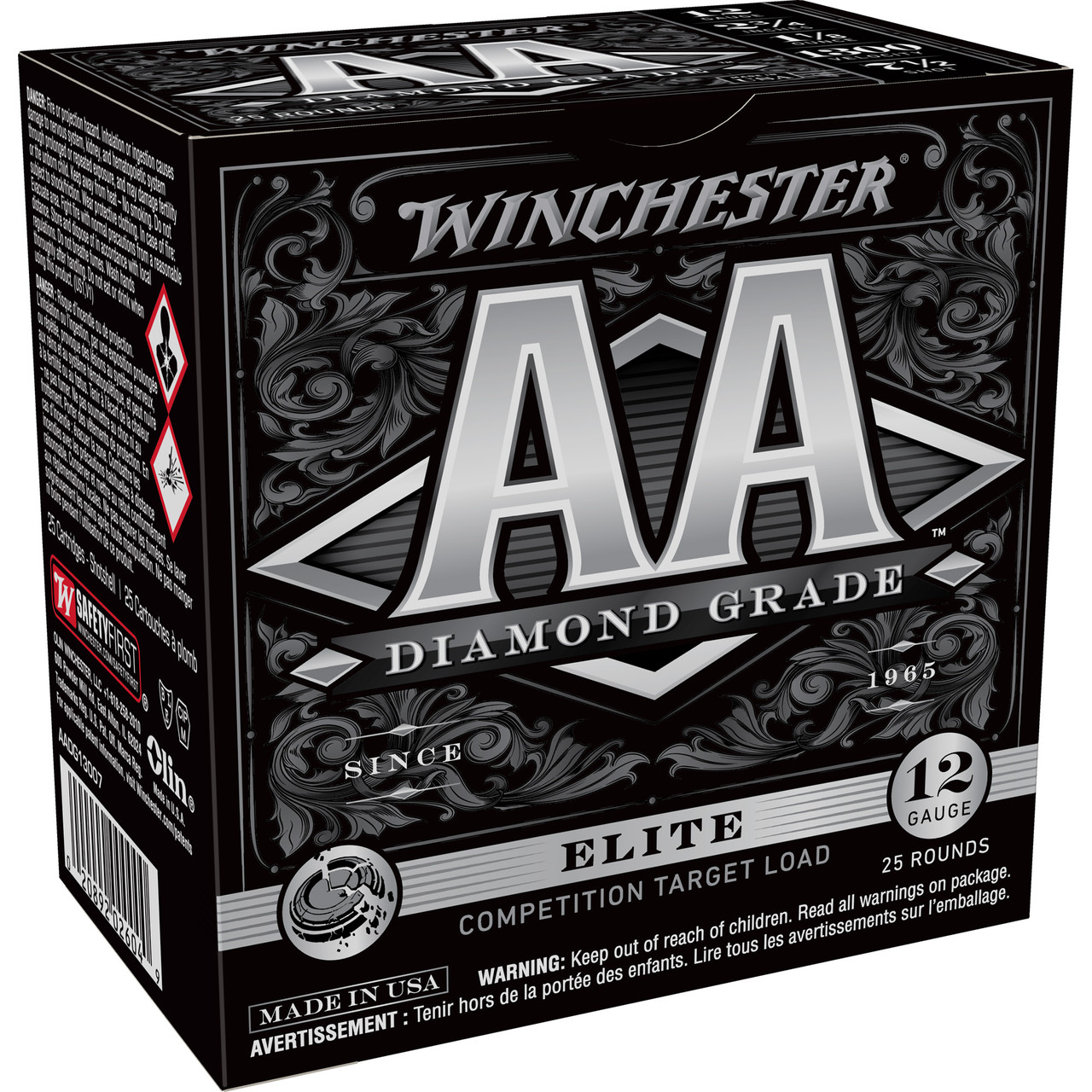 Winchester Ammunition AADG13007 Aa Dg 12ga 2.75" #7.5 25/250