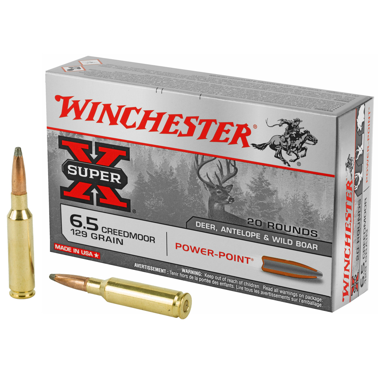 Winchester Ammunition X651 Sprx 6.5creed 129gr 20/200
