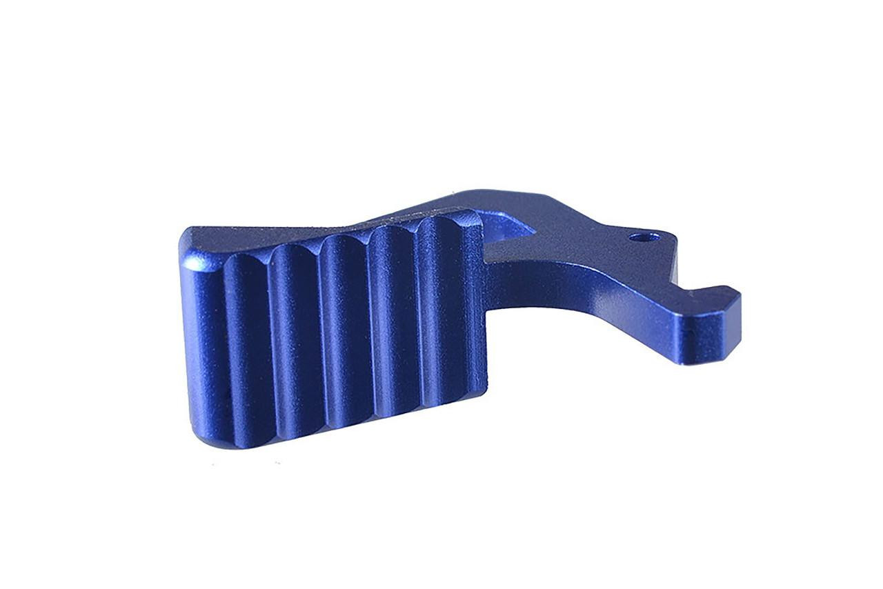  Strike Industries SI-AR-LATCH-BLU Charging Handle Extended Latch in Blue 