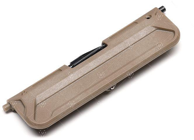  Strike Industries SI-AR-OMUDC-223-FDE AR Overmold Dust Cover for .223 in FDE 