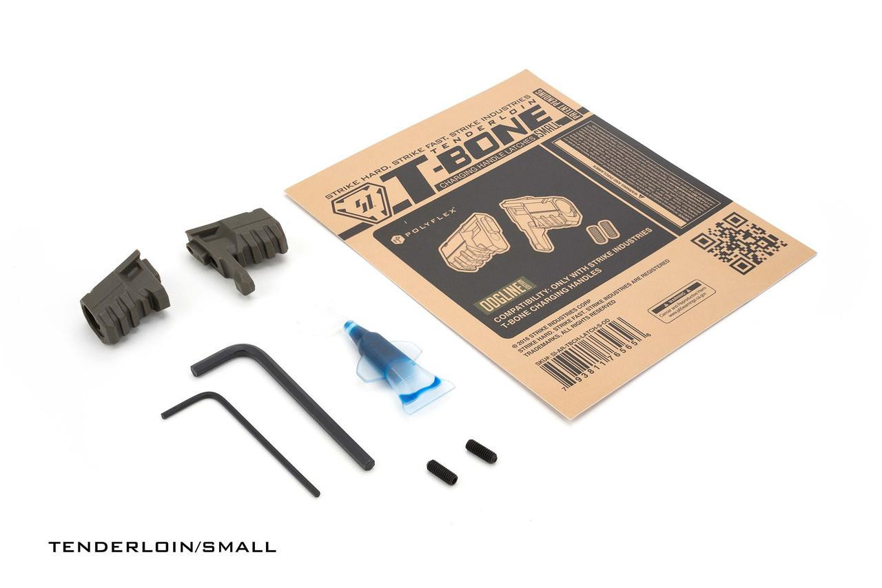 Strike Industries SI-AR-TBCH-LATCH-S-OD Strike Industries SI-AR-TBCH-LATCH-S-OD .223 Tenderloin (Small) Latches for AR-TBCH-223 in OD SI-AR-TBCH-LATCH-S-OD