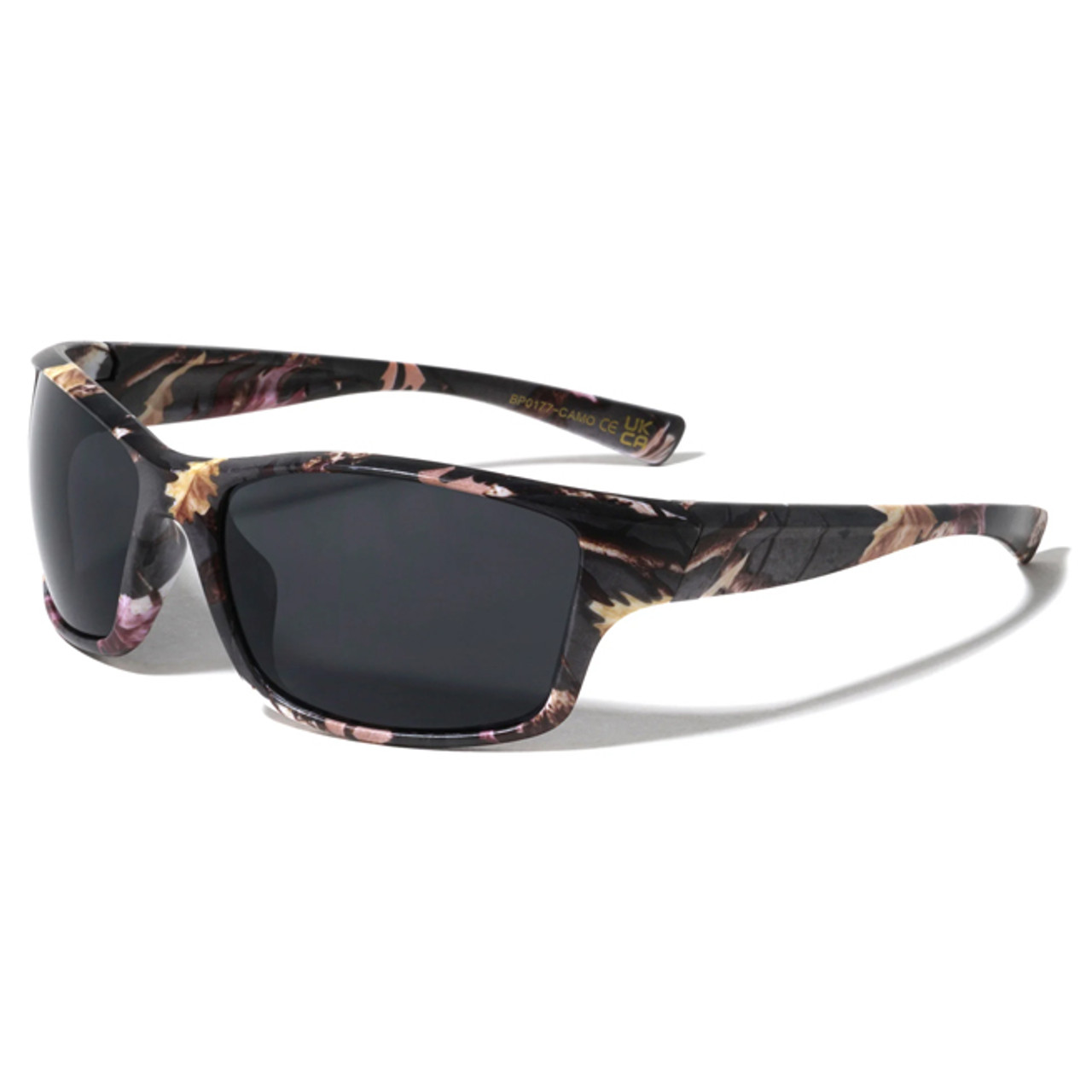 Camouflage Rectangled Sport UV400, UVA & UVB Sunglasses