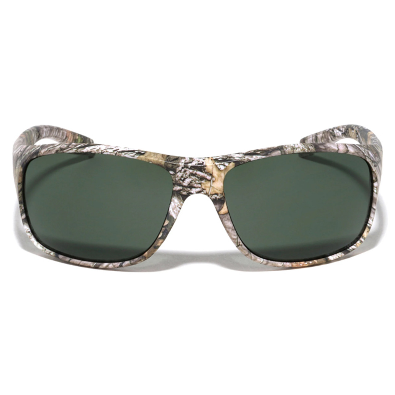 Camouflage Grip Temple Square Sport UV400, UVA & UVB Sunglasses