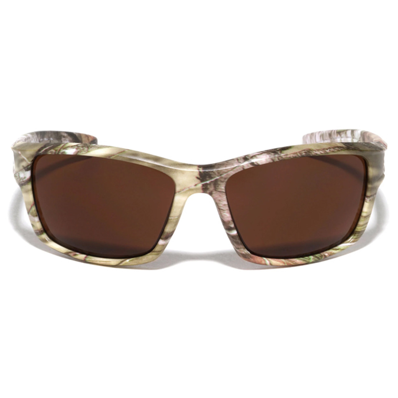 Camouflage Thick Frame Rectangle Sport UV400, UVA & UVB Sunglasses