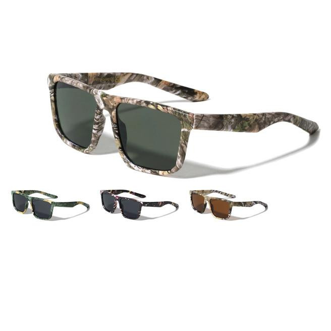 NcStar VBP0179 Camouflage Flat Top Classic Square Sport UV400, UVA & UVB Sunglasses VBP0179