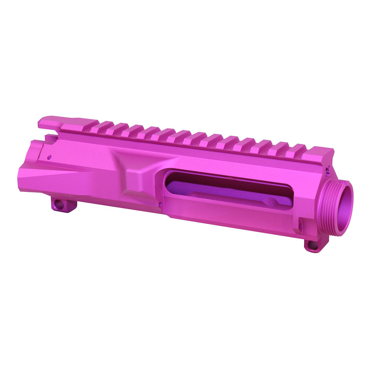 Guntec USA GT-UPPER-PINK AR-15 Stripped Billet Upper Receiver (Anodized Pink)