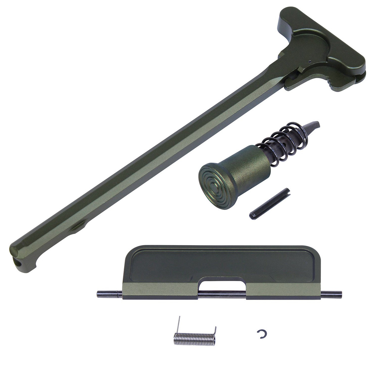 Guntec USA GT-URK-G3-GREEN AR-15 Upper Receiver Assembly Kit (Anodized Green)