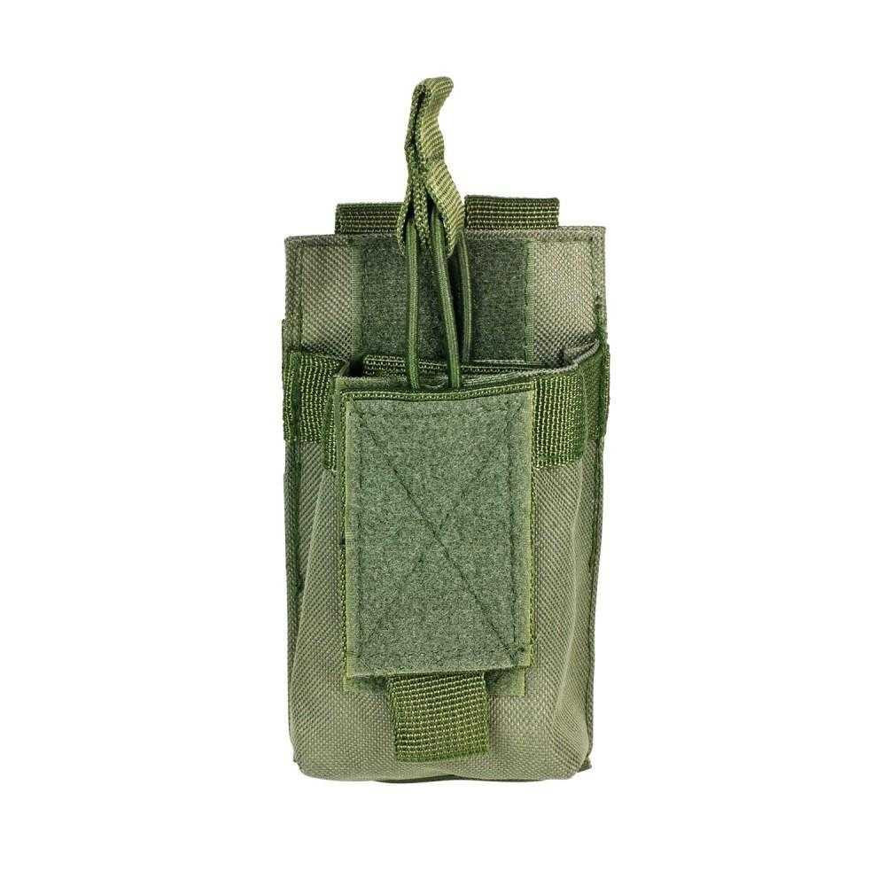 NcStar NcSTAR CCAR1MP2929G 223/556 Single Mag Pouch, tactical green pistol magazine holder with adjustable retention and durable material for firearm magazine storage.