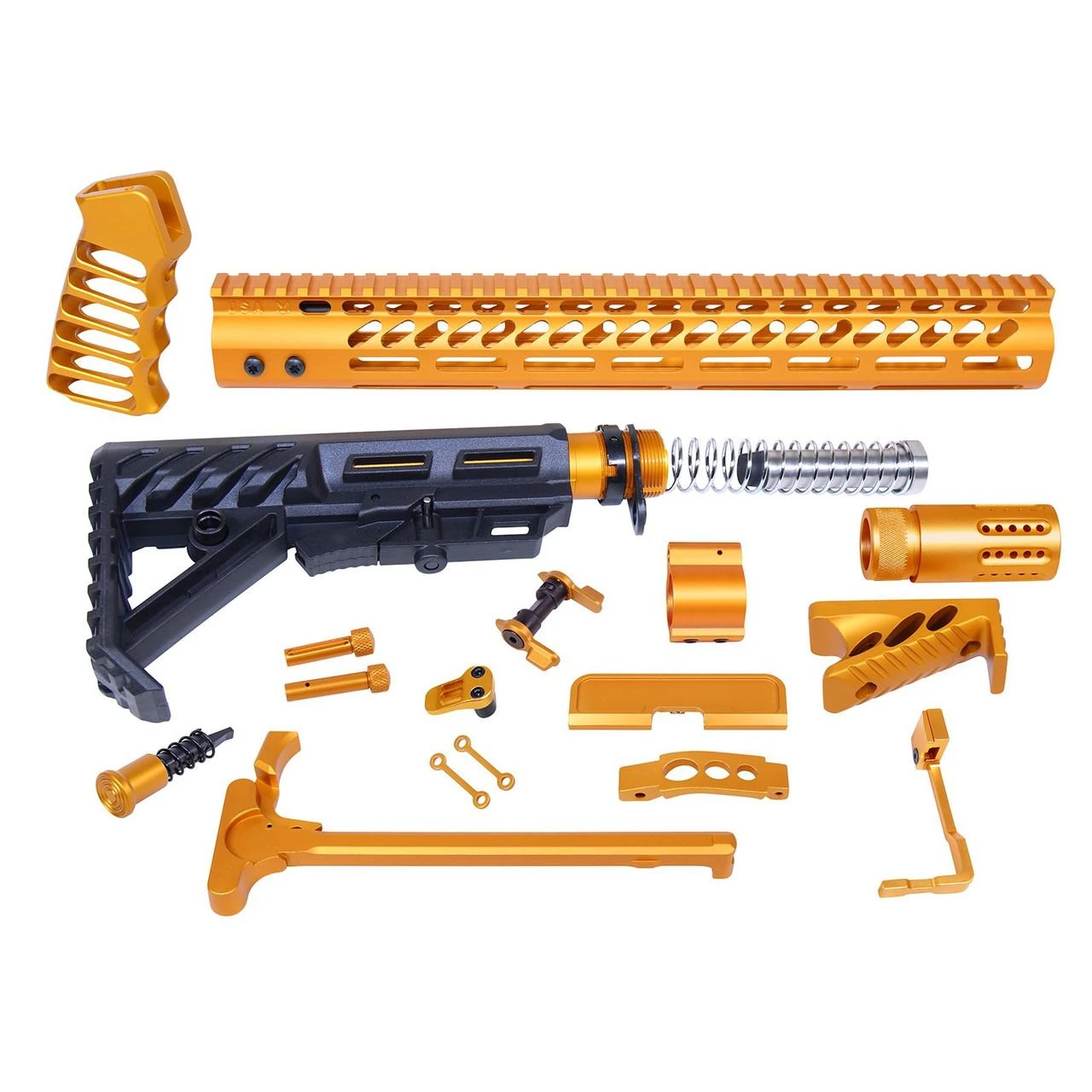 Guntec USA ULT-RK-ORANGE Guntec USA ULT-RK-ORANGE 223/5.56 Rifle Ultimate Rifle Kit (Anodized Orange) ULT-RK-ORANGE