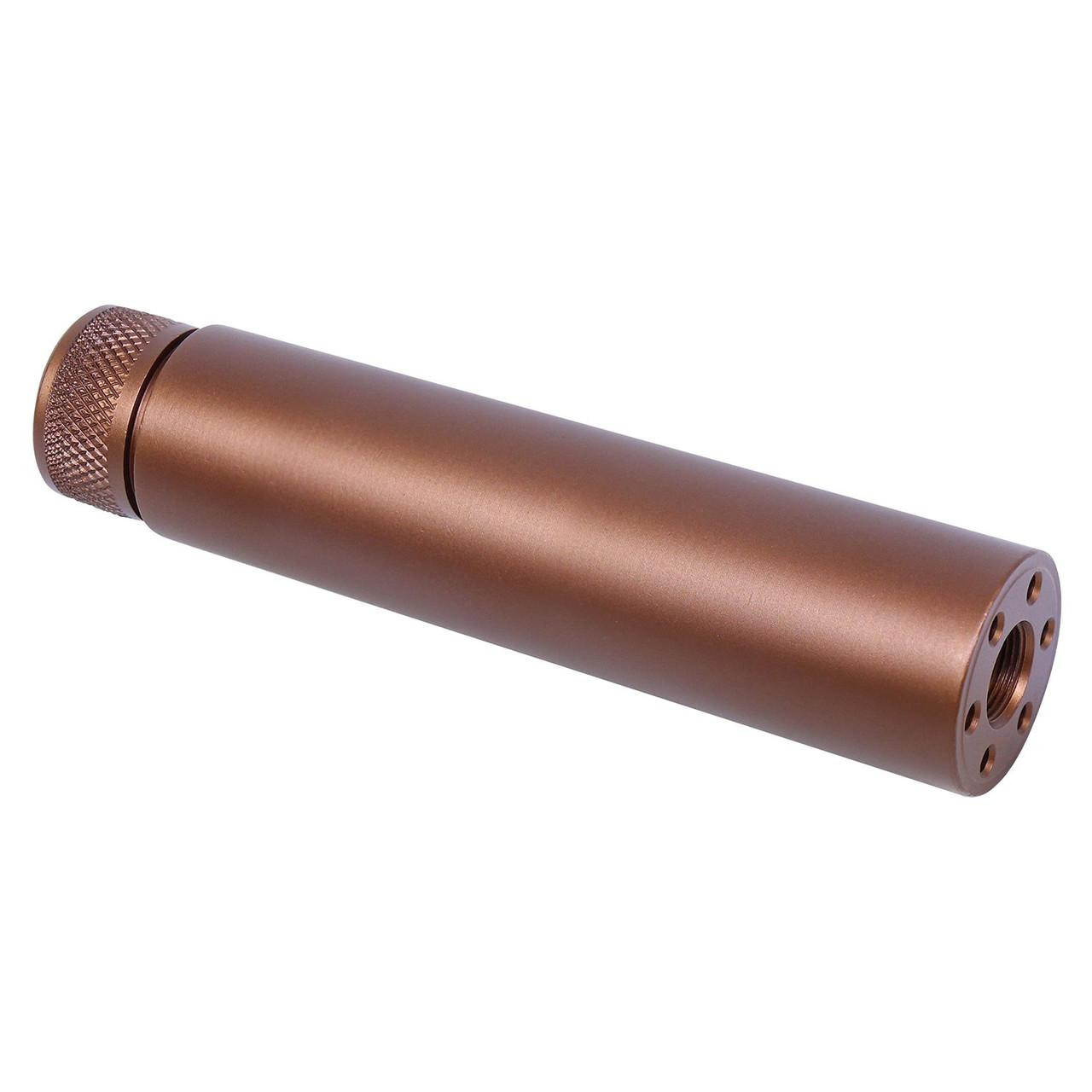  Guntec USA 1326-BRZ 223/5.56 Rifle Slip Over Fake Suppressor (Anodized Bronze) 