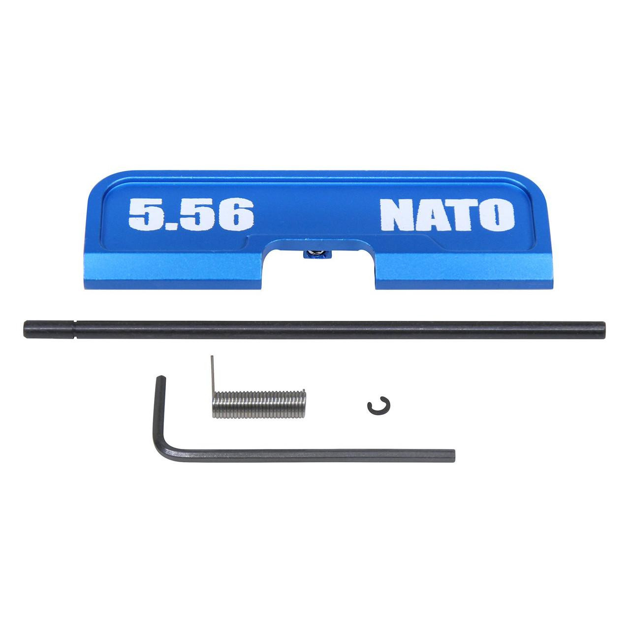 Guntec USA 223GATE-G3-556N-BLUE Guntec USA 223GATE-G3-556N-BLUE 223/5.56 Rifle Ejection Port Dust Cover Assembly (Gen 3) (W/ Lasered 5.56 NATO) (Anodized Blue) 223GATE-G3-556N-BLUE