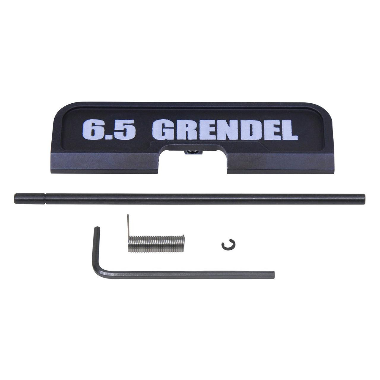  Guntec USA 223GATE-G3-65GRENDEL AR-15 Ejection Port Dust Cover Assembly (Gen 3) (W/ Lasered 6.5 GRENDEL) (Anodized Black) 