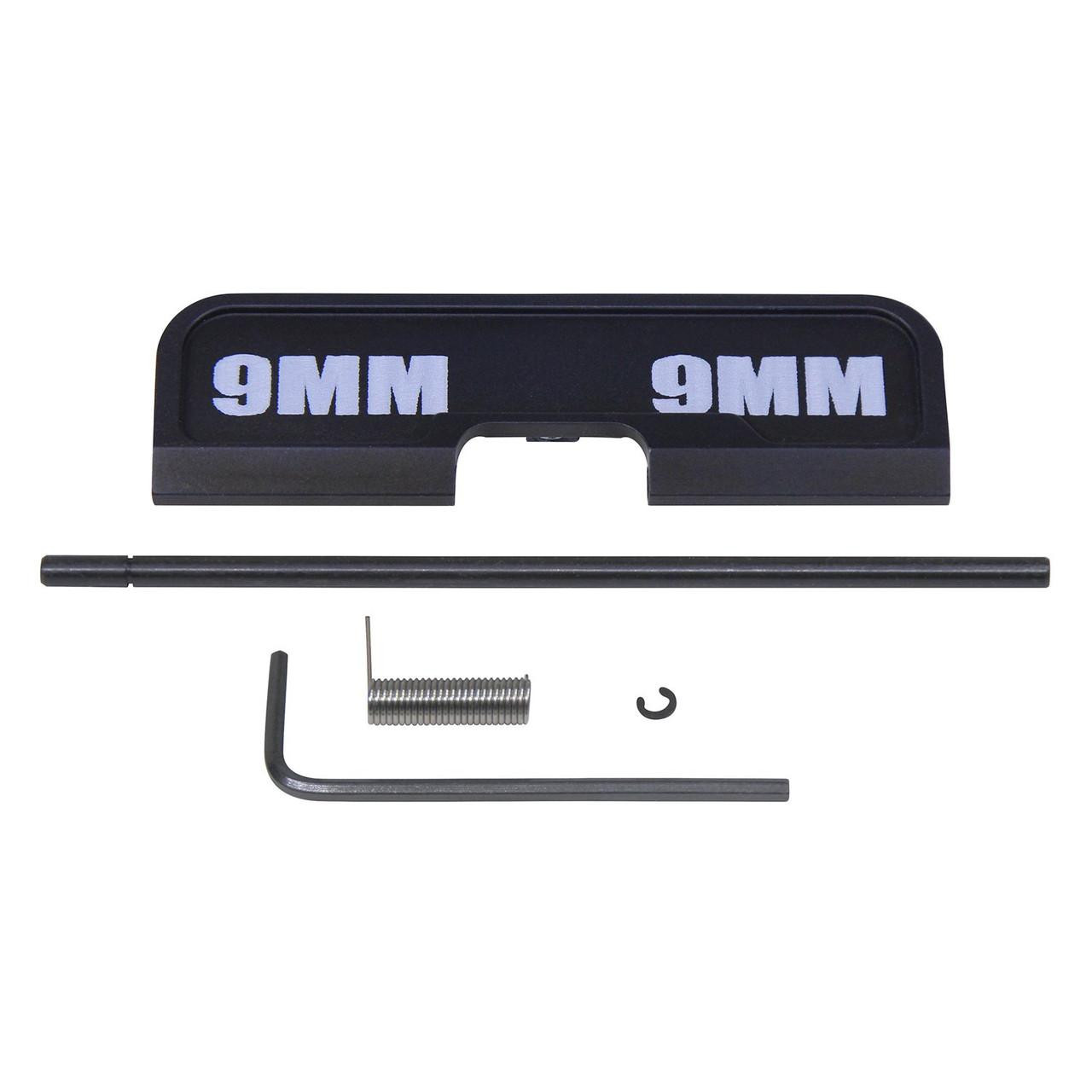 Guntec USA 223GATE-G3-9MM Guntec USA 223GATE-G3-9MM 223/5.56 Rifle Ejection Port Dust Cover Assembly (Gen 3) (W/ Lasered 9MM) (Anodized Black) 223GATE-G3-9MM